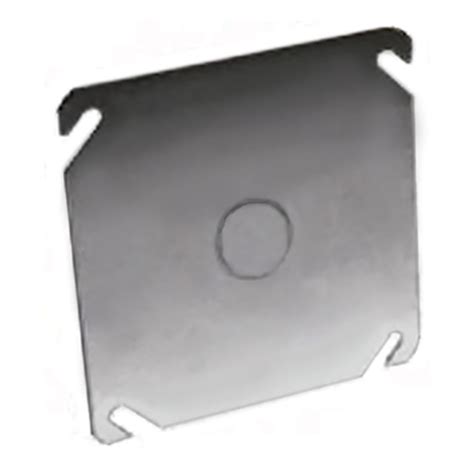 cover plates for exposed 3 junction boxes|junction box cover with knockout.